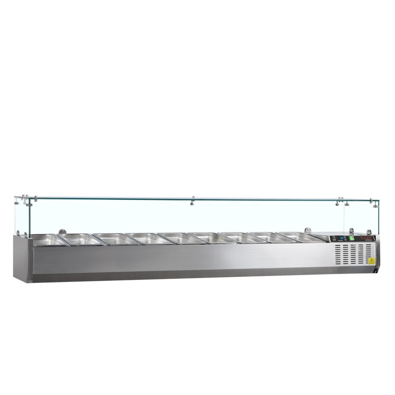 Bild 1: Tefcold Kühlaufsatz GN1/3 GVC38-200