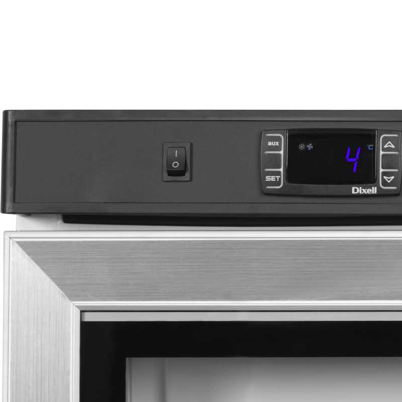 Bild 4: Tefcold Glastürkühlschrank UR200G
