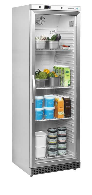 Bild 3: Tefcold Glastürkühlschrank UR400SG