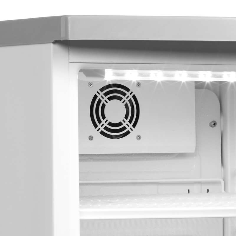 Bild 4: Tefcold Flaschenkühlschrank BC85 w/Fan