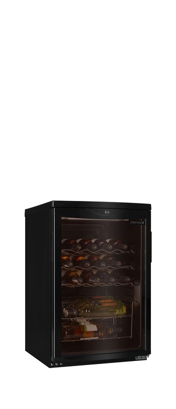 Bild 3: Tefcold Unterbau-Weinkühlschrank in Schwarz SC85 BLACK