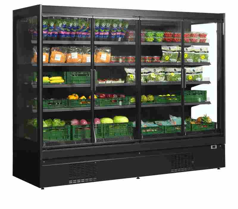 Bild 3: Tefcold Supermarkt-Multideck-Kühlschrank EXTRA2500CD