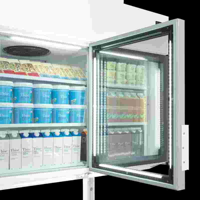 Bild 3: Tefcold Supermarkt-Wandgefrierschrank MTF210 VS