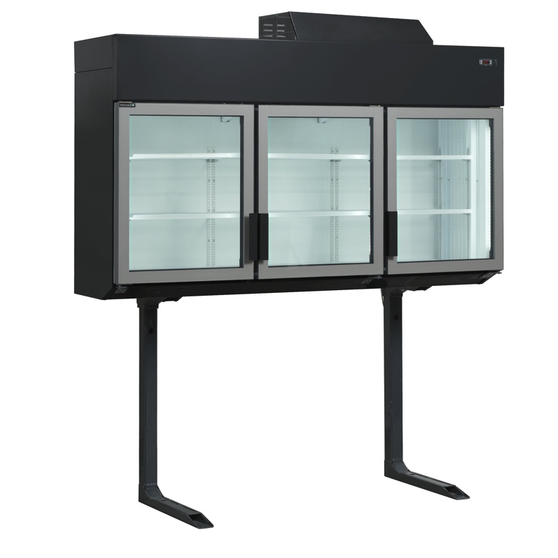 Bild 1: Tefcold Supermarkt-Wandgefrierschrank MTF185B VS