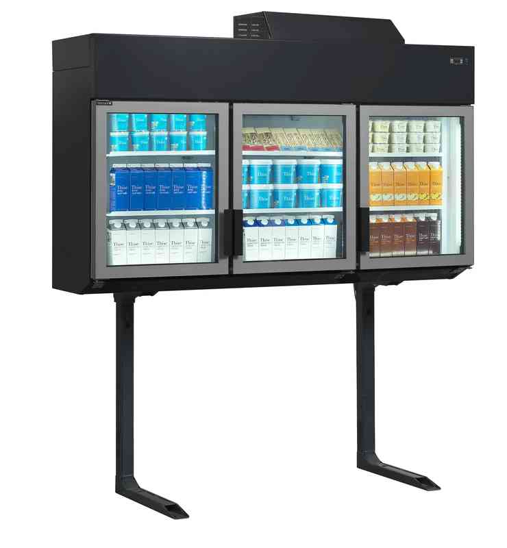 Bild 3: Tefcold Supermarkt-Wandgefrierschrank MTF185B VS