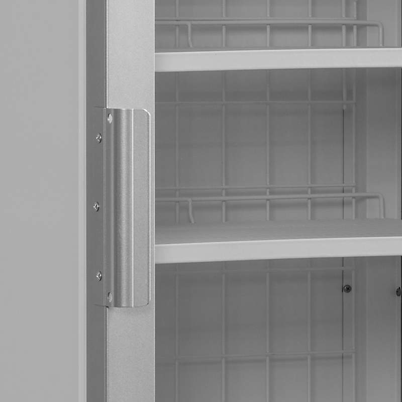 Bild 5: Tefcold Gefrierschrank mit Glastür UFSC1450GCP NF Silver