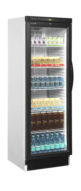 Bild 3: Tefcold Flaschenkühlschrank, Anschlag links CEV425 1 LED L/H