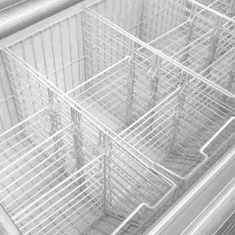 Bild 4: Tefcold Zweietagige Gefriervitrine TD500