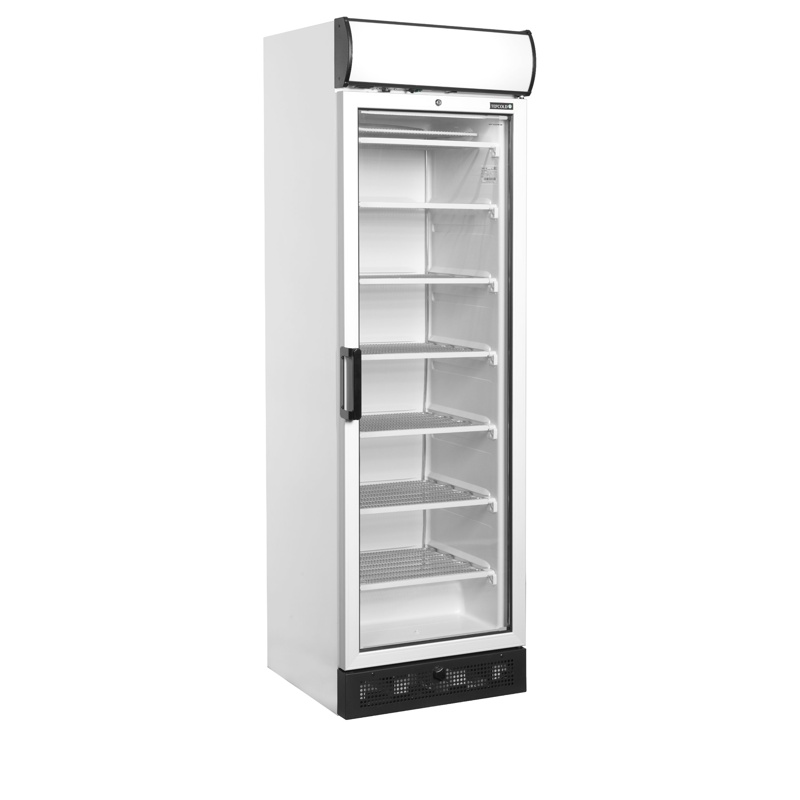 Bild 1: Tefcold Gefrierschrank mit Glastür UFFS371GCP