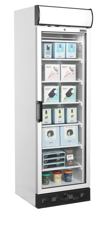 Bild 3: Tefcold Gefrierschrank mit Glastür UFFS371GCP