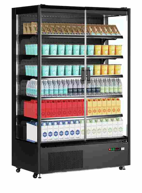 Bild 3: Tefcold Supermarkt-Multideck-Kühlschrank PC1250B