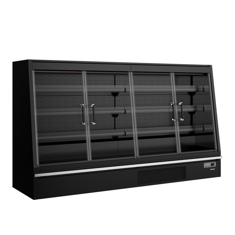 Bild 1: Tefcold Supermarkt-Multideck-Kühlschrank Galaxy+ GPL26FGD Black