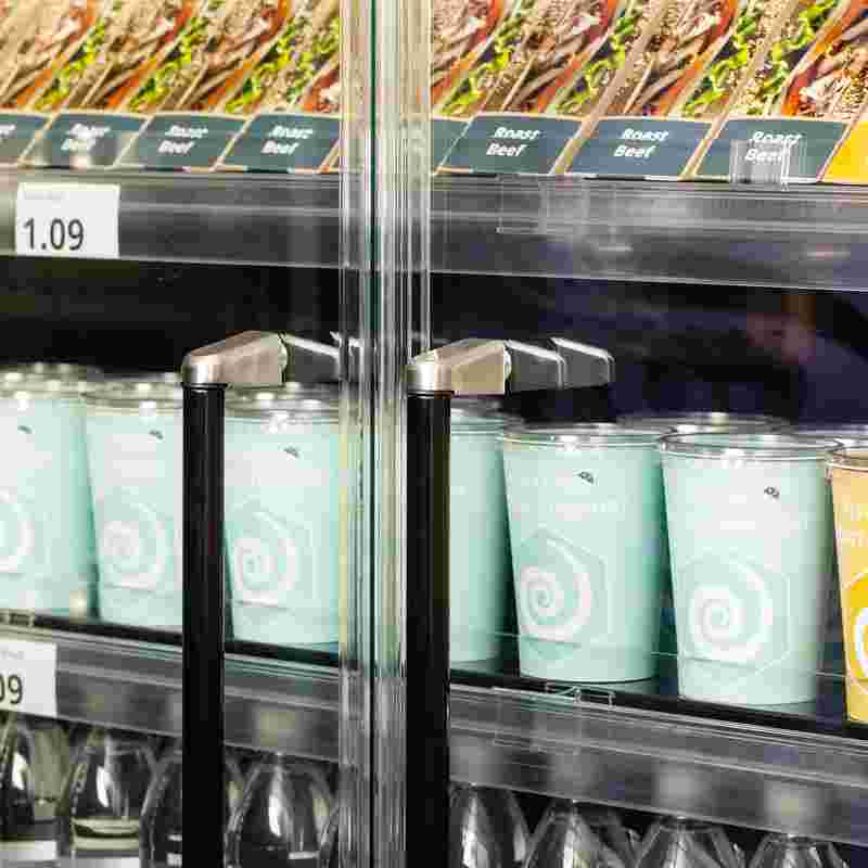 Bild 5: Tefcold Supermarkt-Multideck-Kühlschrank Galaxy+ GP14FGD Black