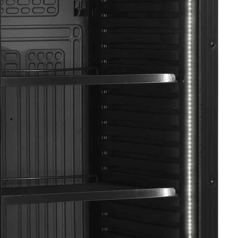 Bild 5: Tefcold Flaschenkühlschrank in Schwarz CEV435 BLACK