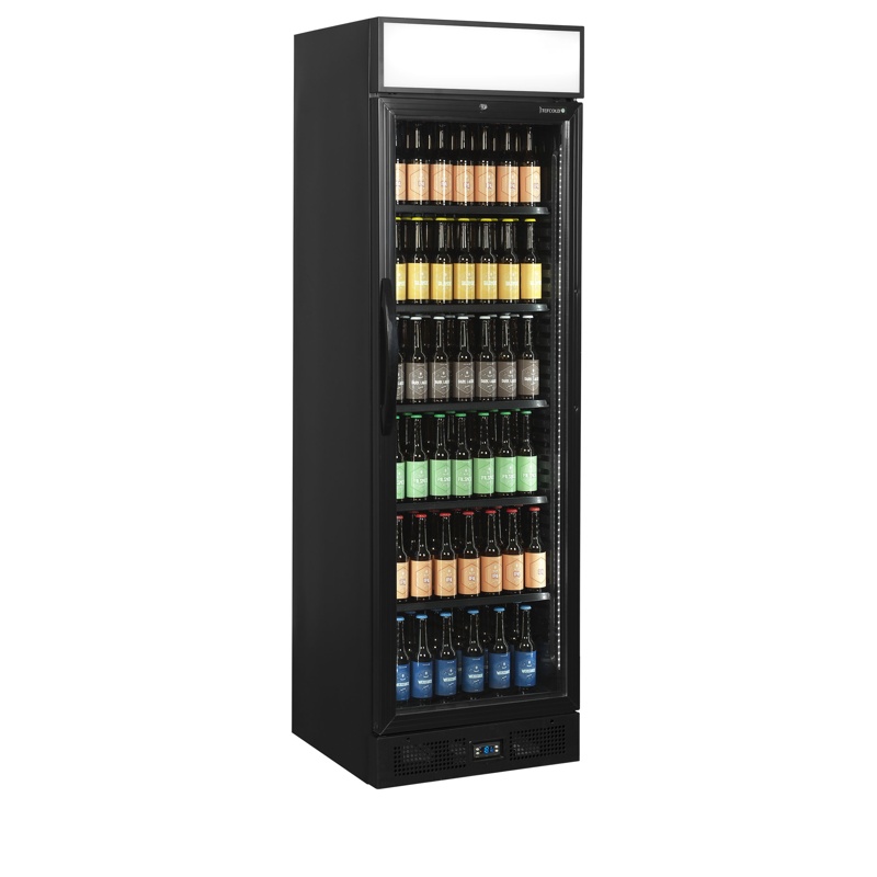 Bild 4: Tefcold Flaschenkühlschrank in Schwarz CEV435CP BLACK