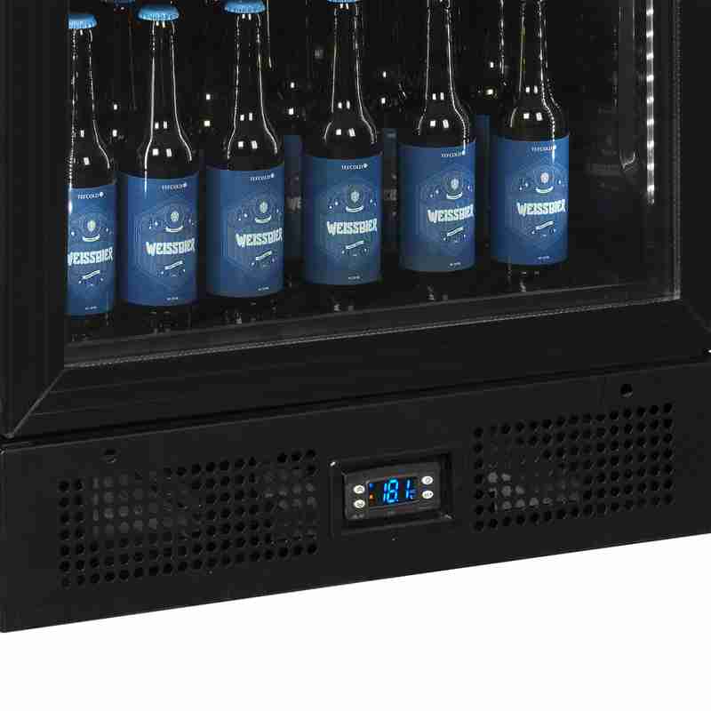 Bild 5: Tefcold Flaschenkühlschrank in Schwarz CEV435CP BLACK