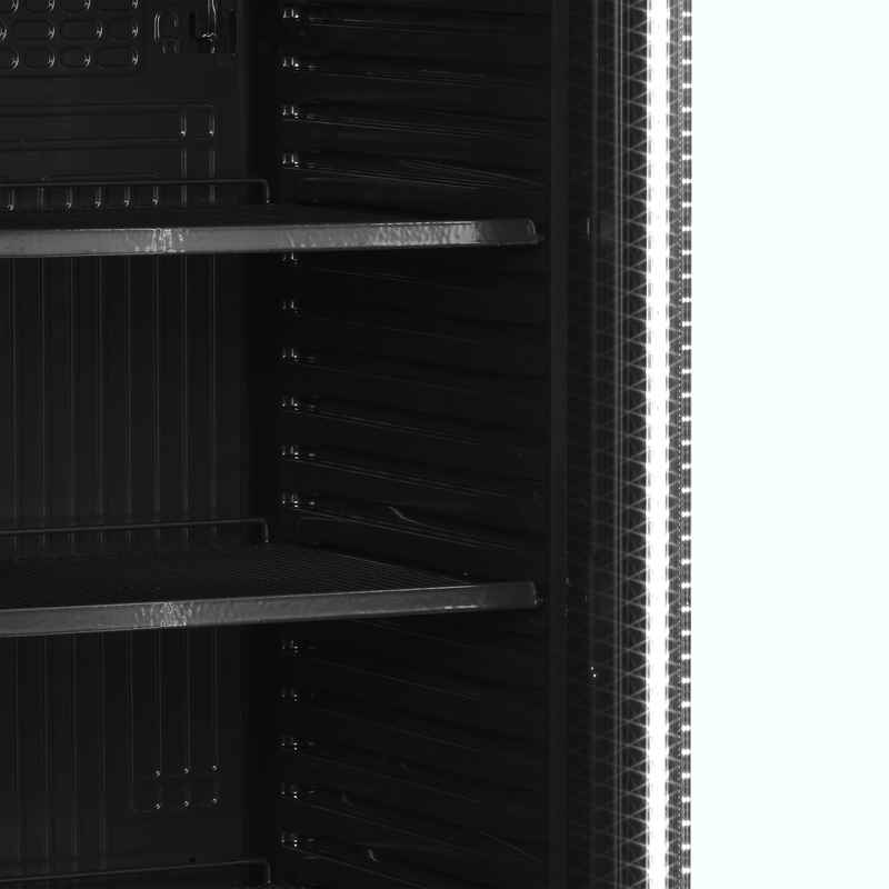 Bild 6: Tefcold Flaschenkühlschrank in Schwarz CEV435CP BLACK