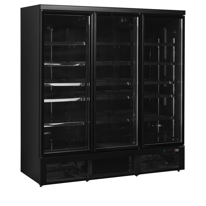 Bild 1: Tefcold Glastürkühlschrank Atom Maxi C3DBB