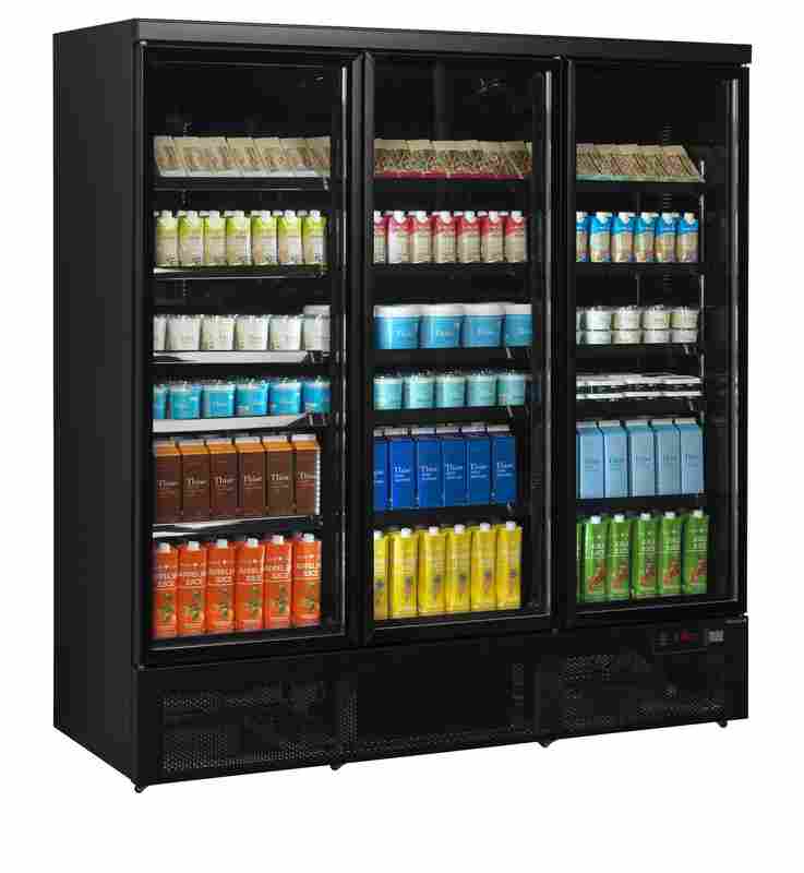 Bild 3: Tefcold Glastürkühlschrank Atom Maxi C3DBB