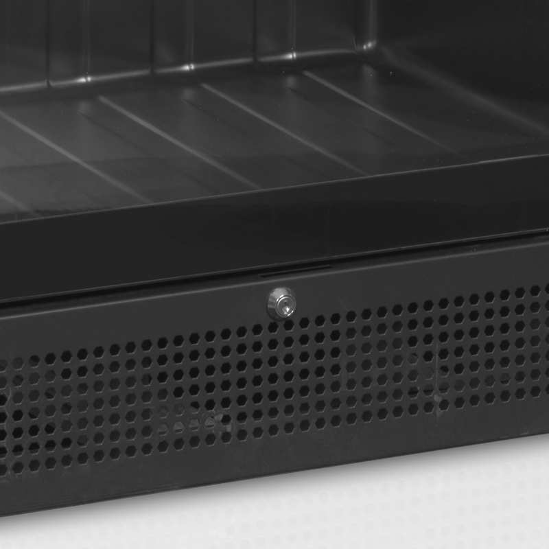 Bild 5: Tefcold Flaschenkühlschrank in Schwarz SCU1425 FRAMELESS