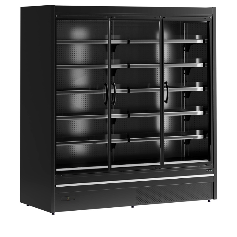 Bild 1: Tefcold Supermarkt-Multideck-Kühlschrank MDCA1875HB