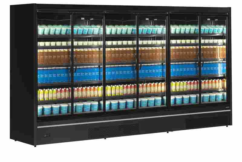 Bild 3: Tefcold Supermarkt-Multideck-Kühlschrank MDCA3750HB