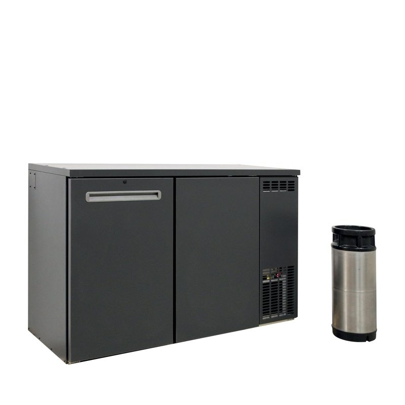 Bild 1: Tefcold High-End-Fasskühler, Kühlaggregat rechts SFK-8E+