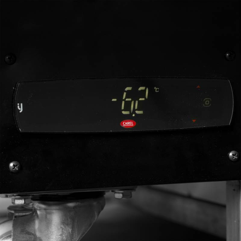Bild 4: Tefcold Impuls-Kühl/Tiefkühlinsel in schwarz EIB-D1020-B1