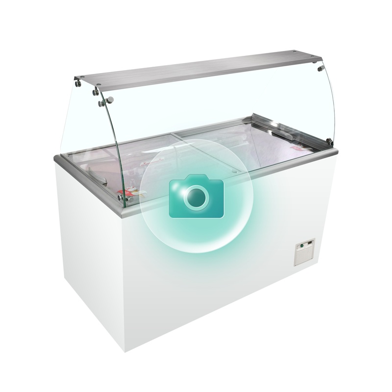 Bild 1: Tefcold Tiefkühltruhe IDA400-W1+