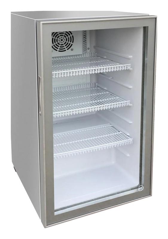 Bild 1: Tefcold Flaschenkühlschrank Counter98-Silver