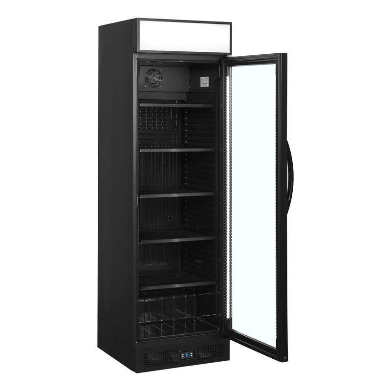 Bild 3: Tefcold Flaschenkühlschrank in Schwarz CEV435CP BLACK