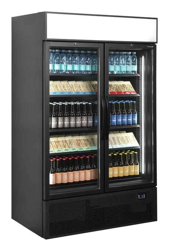 Bild 6: Tefcold Flaschenkühlschrank in Schwarz FSC1200H BLACK