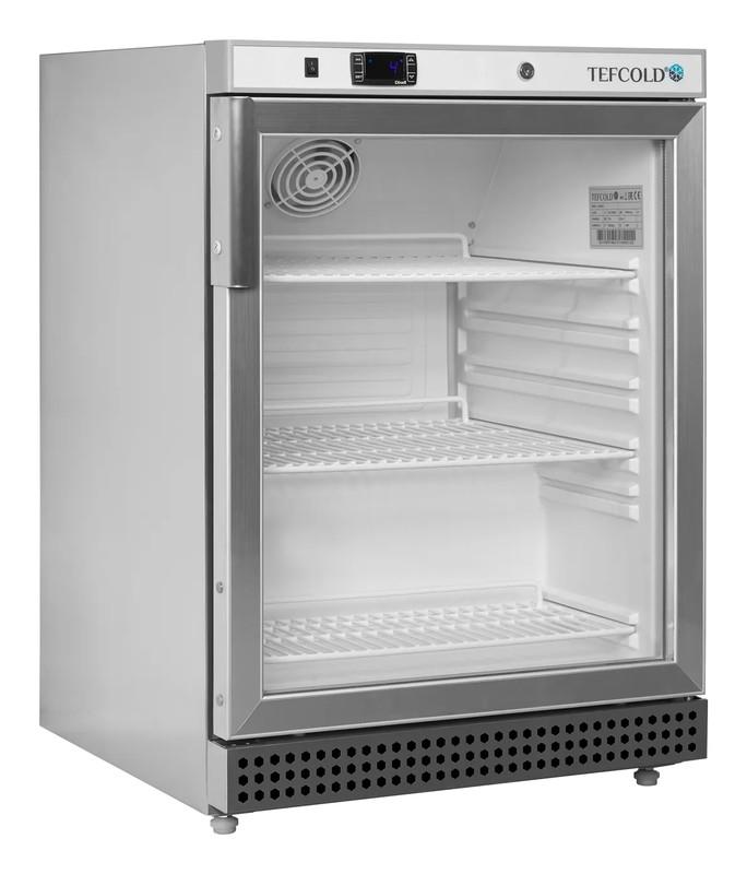 Bild 1: Tefcold Glastürkühlschrank UR200SG