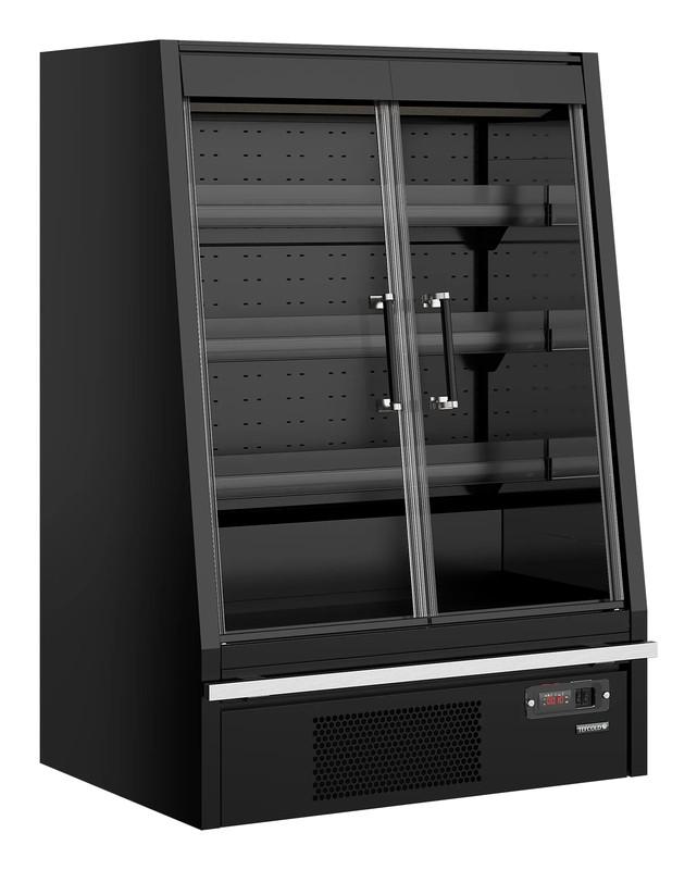 Bild 1: Tefcold Supermarkt-Multideck-Kühlschrank Galaxy+ GPL10FGD Black
