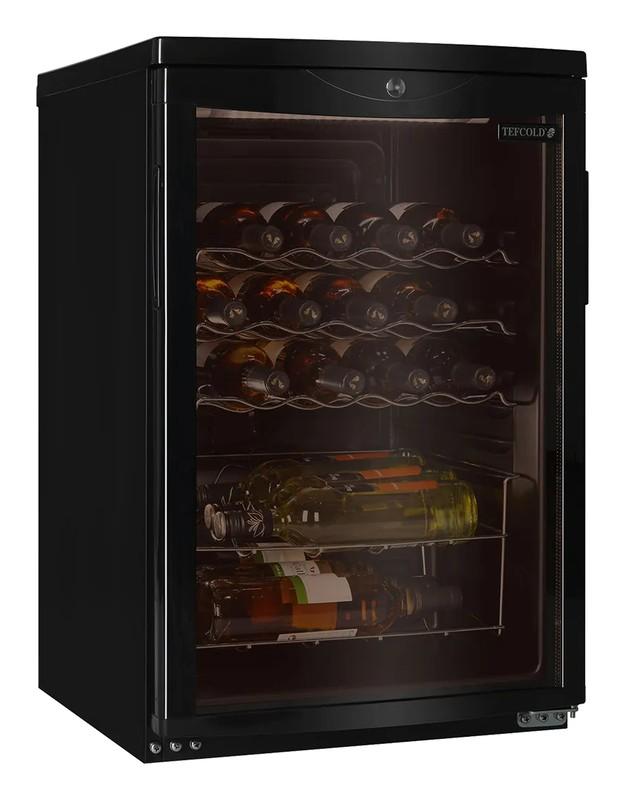 Bild 3: Tefcold Unterbau-Weinkühlschrank in Schwarz SC85 BLACK
