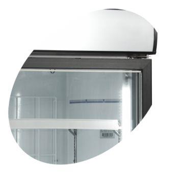 Bild 3: Nordcap Gewerbetiefkühlschrank TKU 980 G-LED