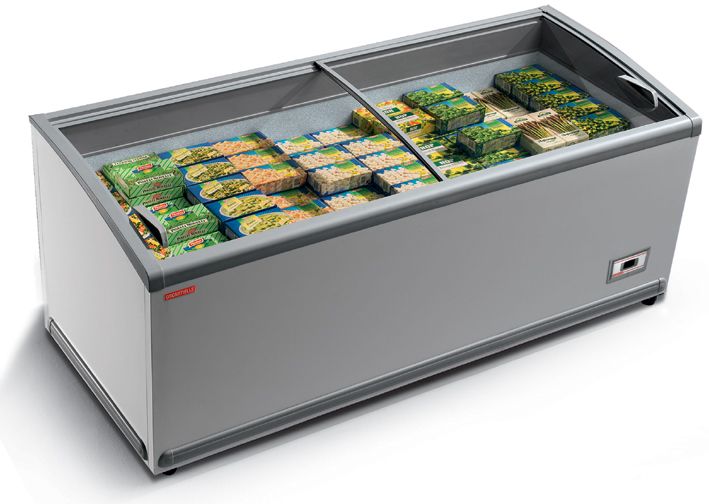 Bild 1: Nordcap Tiefkühlinsel URANO 210 BT