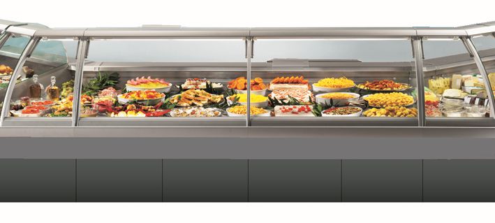 Bild 1: Nordcap Frischwarentheke VEGA 135-O UM