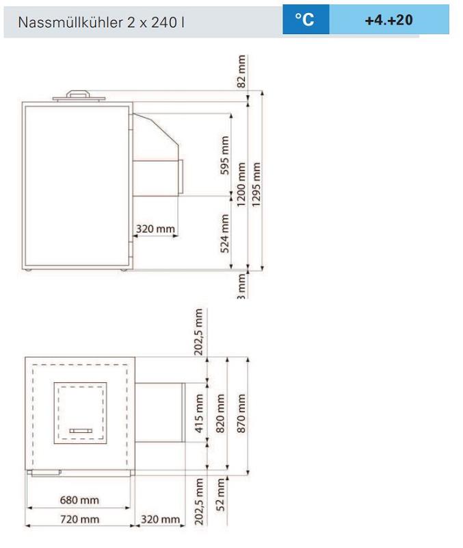 Bild 3: Viessmann Nassmüllkühler TectoSet CC1 2x240 Liter