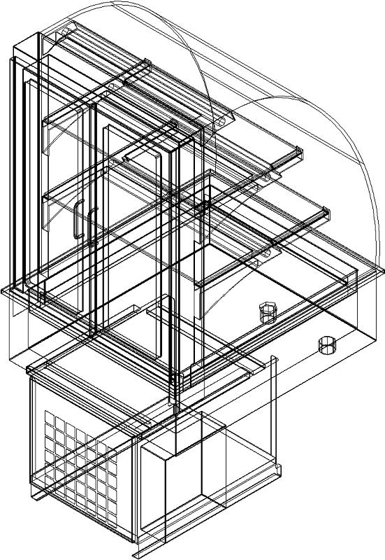 Bild 4: Wiha Kühlvitrine Snack-Counter 710 BE DT 1.5 rund
