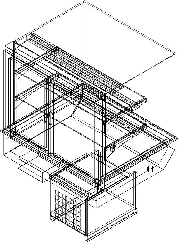 Bild 3: Wiha Kühlvitrine Euro Counter 710 BE DT 800 eckig