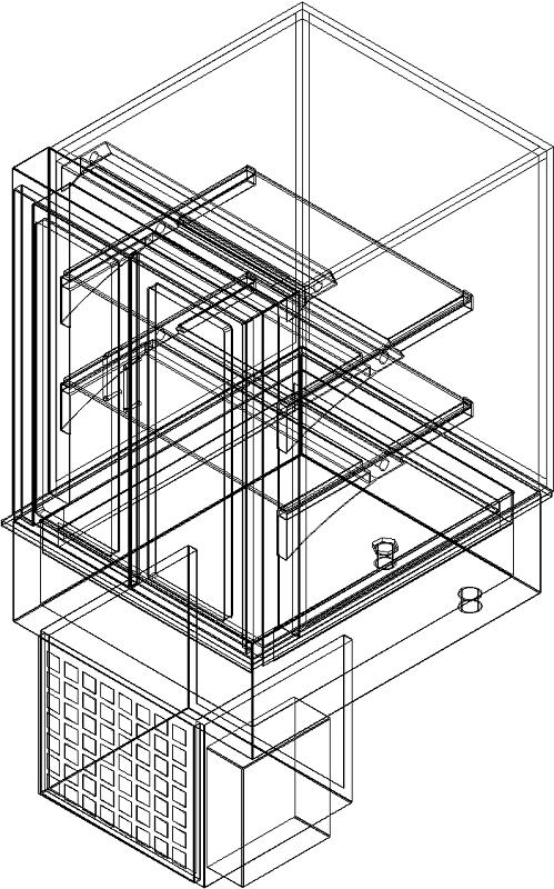 Bild 3: Wiha Kühlvitrine Snack-Counter ECO 710 E BE DT 1.5 eckig