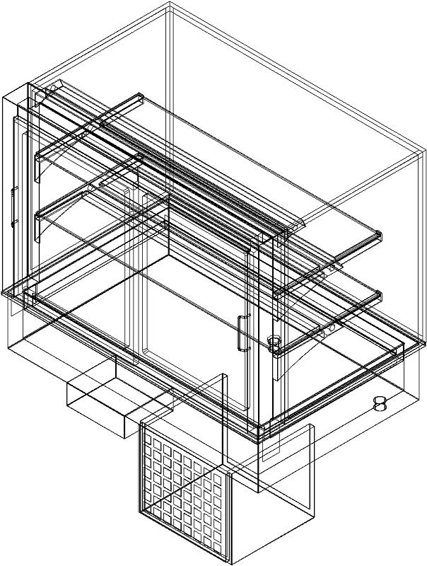 Bild 3: Wiha Kühlvitrine Snack-Counter ECO 710 E BE 3 eckig
