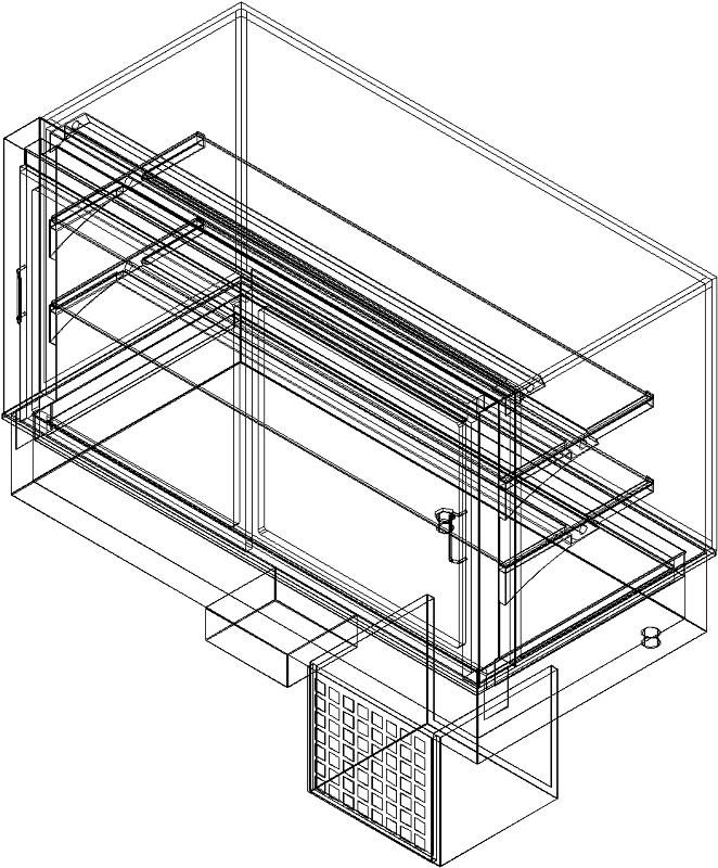 Bild 3: Wiha Kühlvitrine Snack-Counter ECO 710 E BE 4 eckig