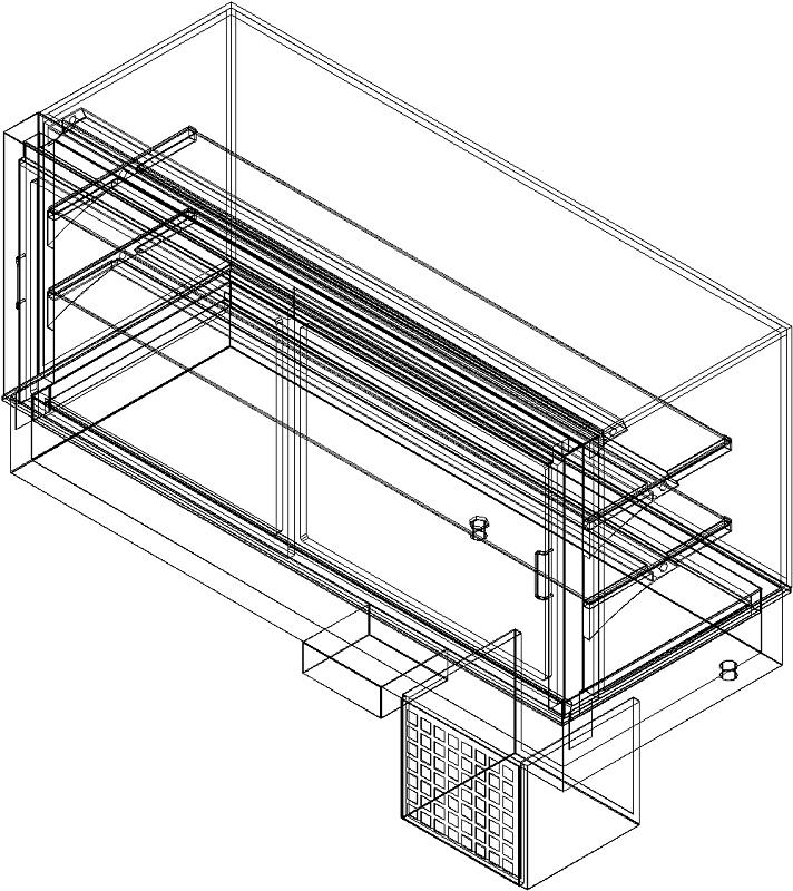 Bild 3: Wiha Kühlvitrine Snack-Counter ECO 710 E BE 5 eckig