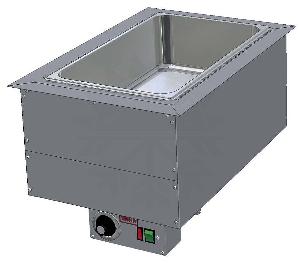 Bild 1: Wiha Einbau Bain Marie trockenbeheizt GN 4/1