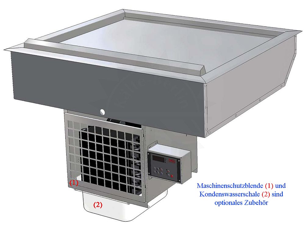 Bild 1: Wiha Pralinenkühlung Einbaukühlwanne Bäcker Snack Praline 1200