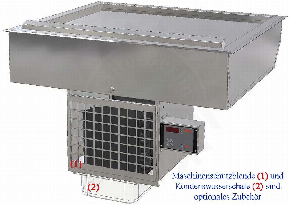 Bild 1: Wiha Pralinenkühlung Einbaukühlwanne Praline 1200