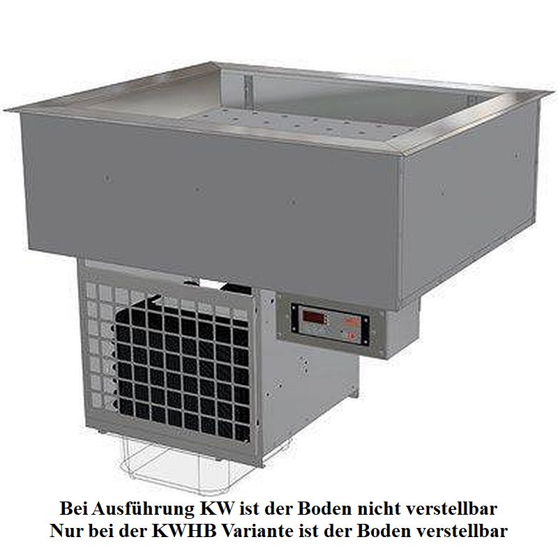 Bild 1: Wiha Kontaktberohrte Kühlwanne KW GN 2/1