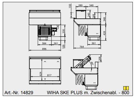 Bild 4: Wiha Kühleinsatz SKE PLUS 800 mit Zwischenetage